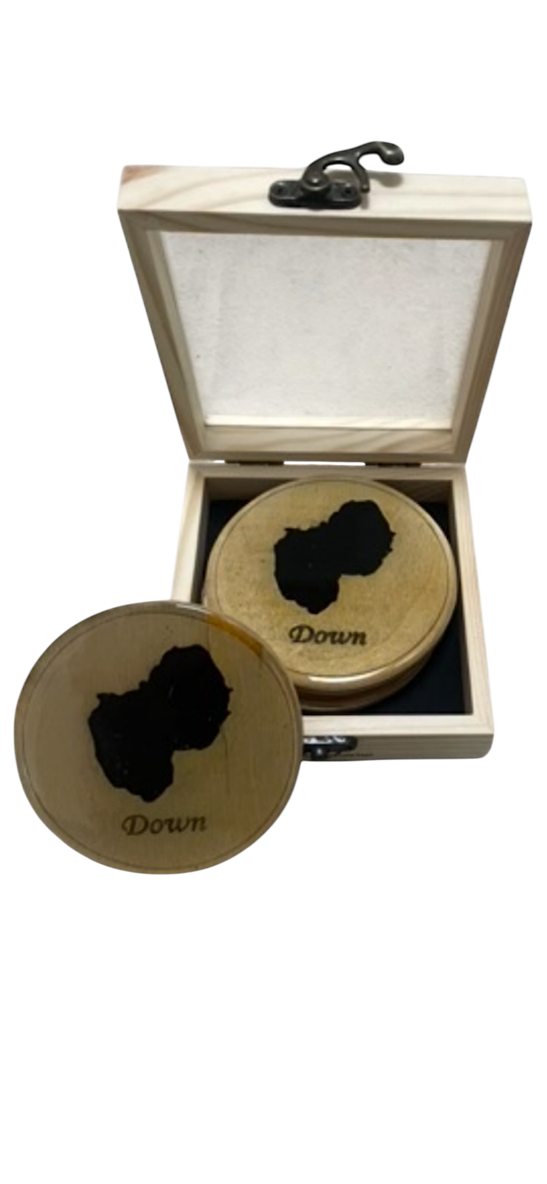 County Down 4 piece coaster set