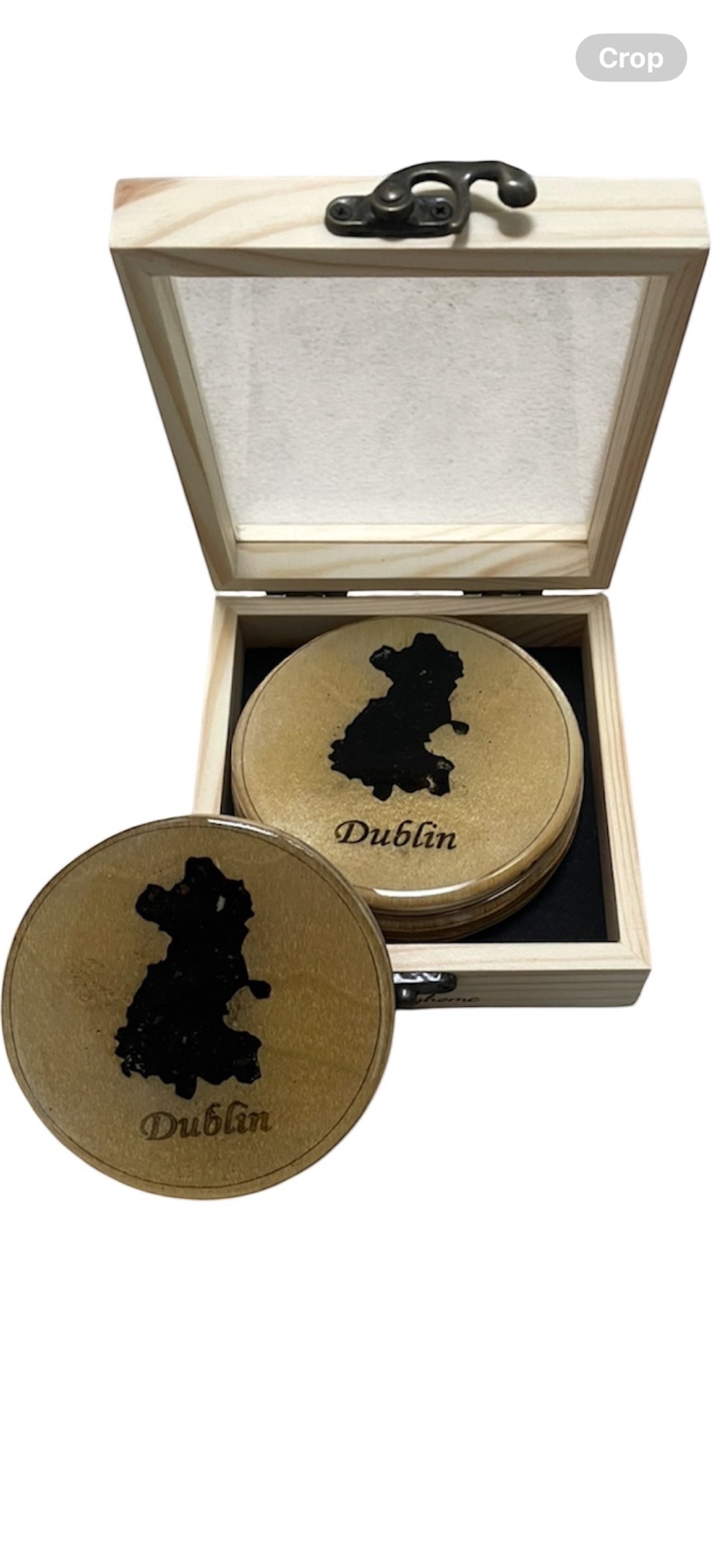 County Dublin 4 piece coaster set