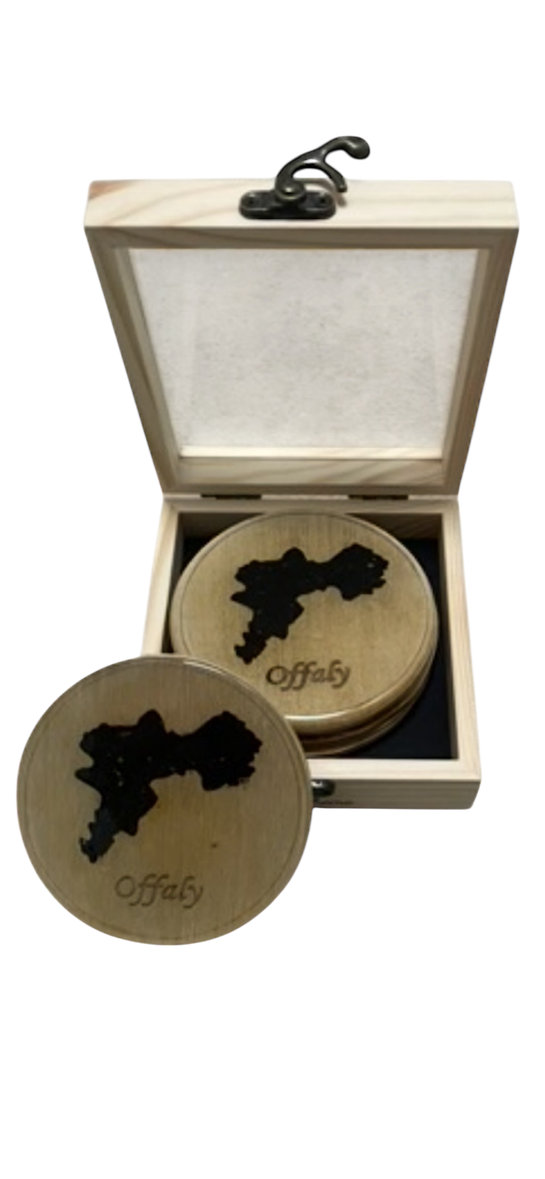 County Offaly 4 piece coaster set