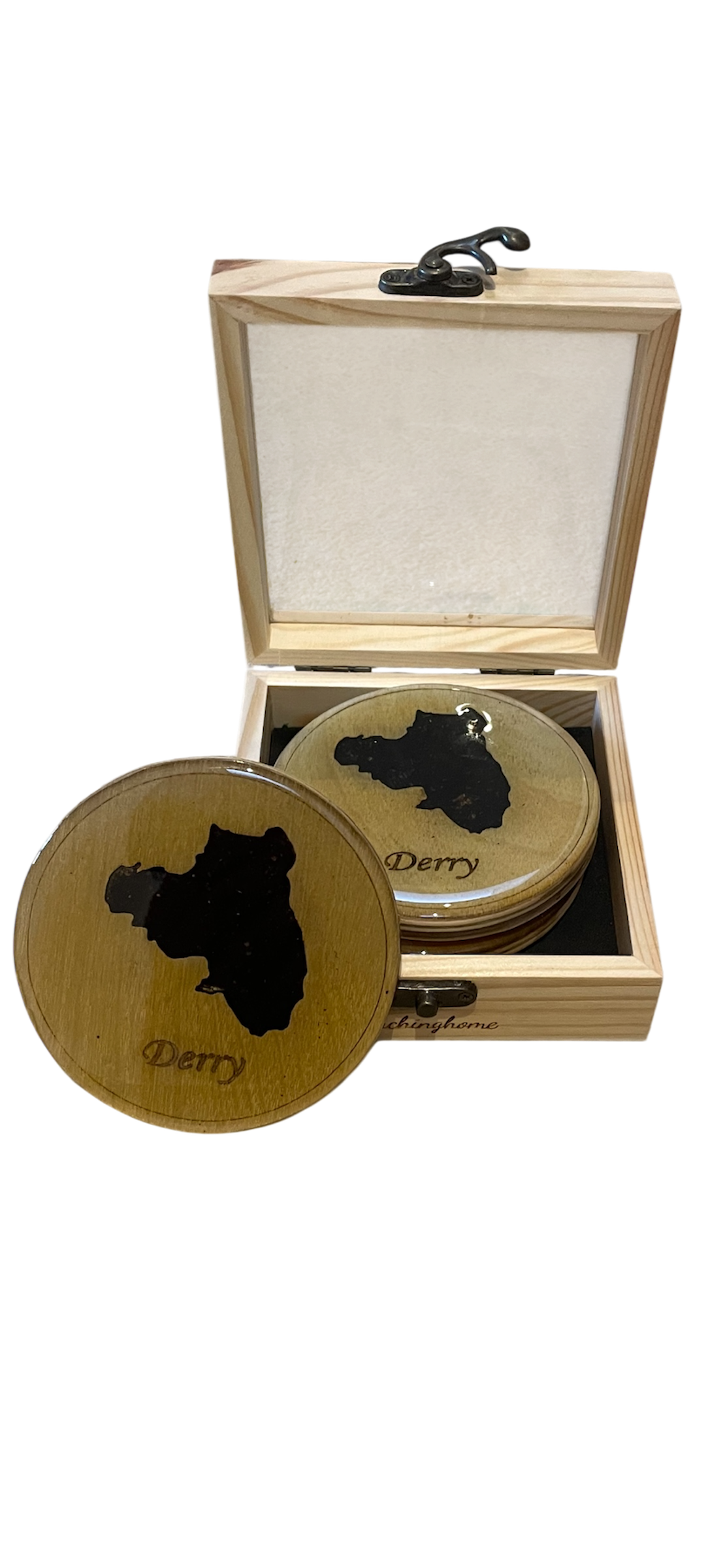 County Derry 4 piece coaster set