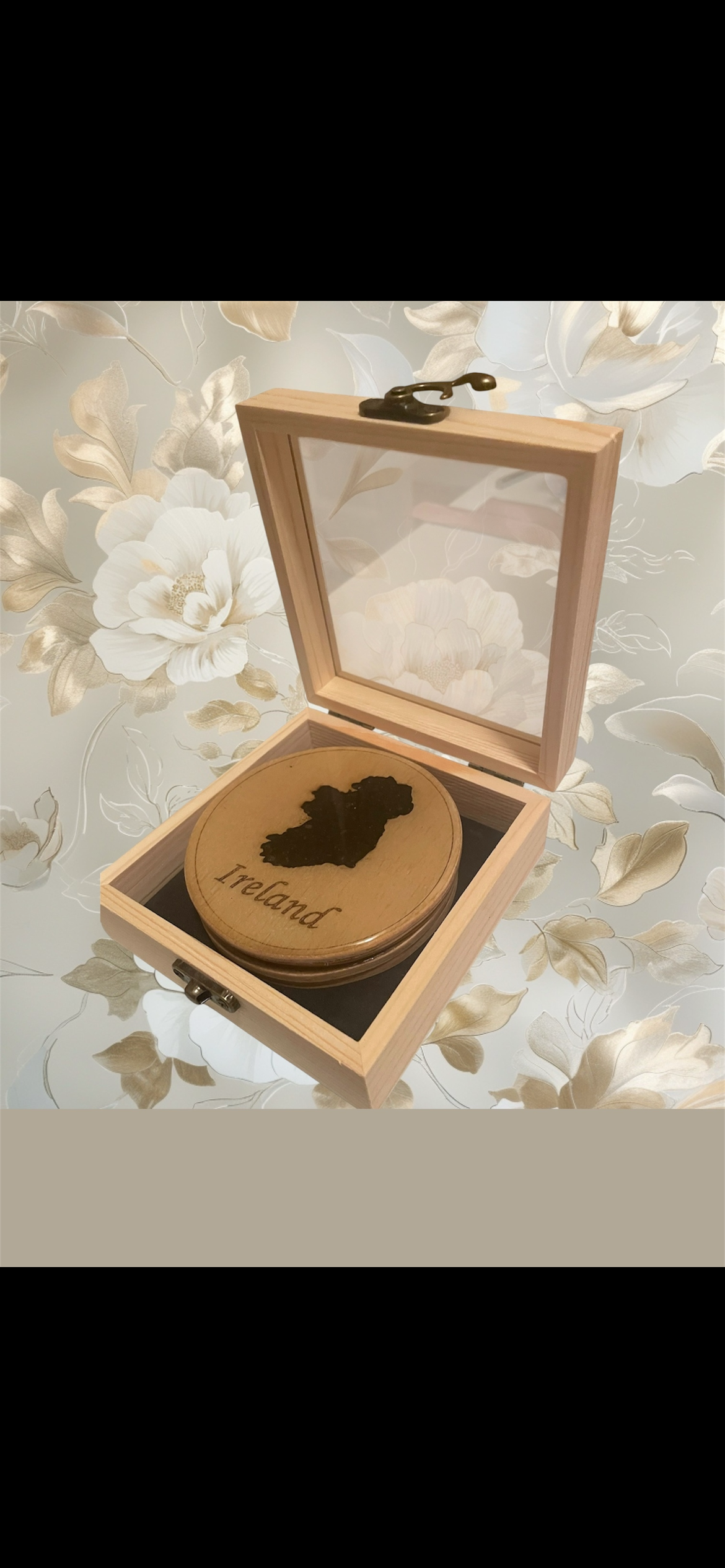 Ireland 32 County combined soil 4 piece coaster set