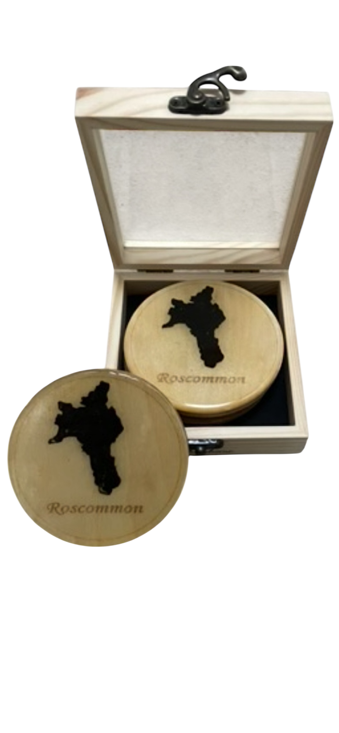 County Roscommon 4 piece coaster set
