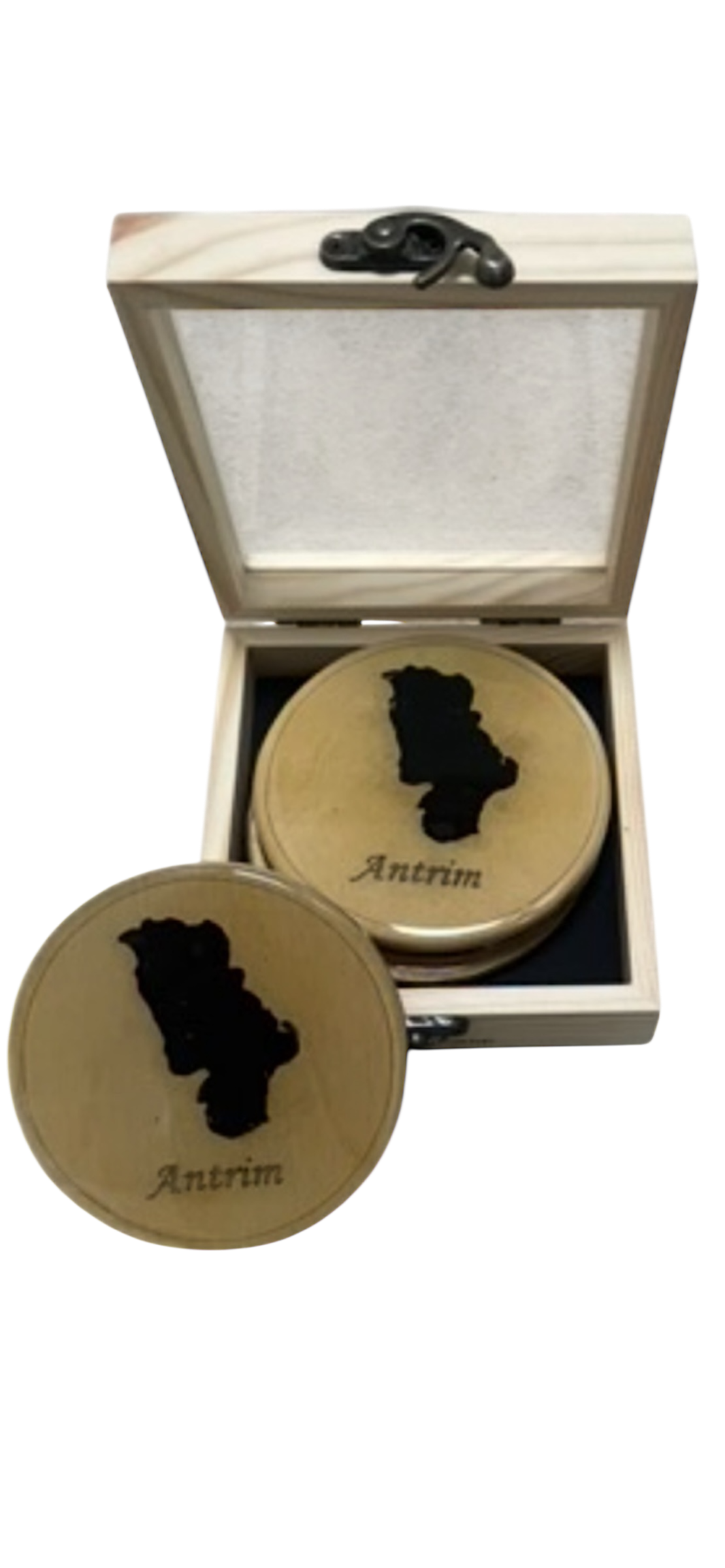County Antrim 4 piece coaster set