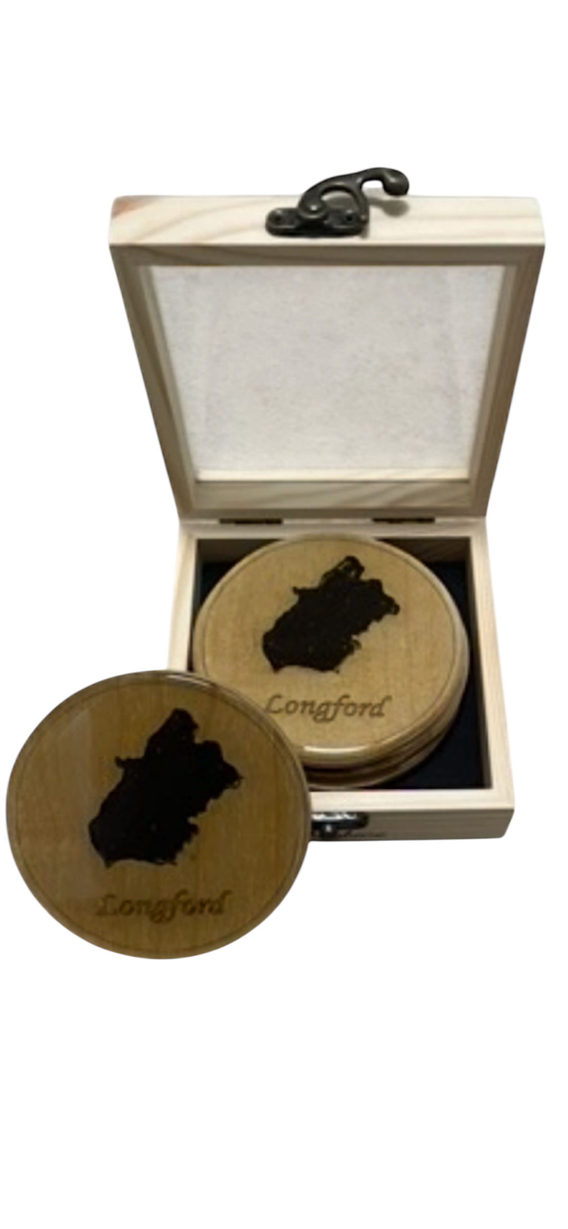 County Longford 4 piece coaster set