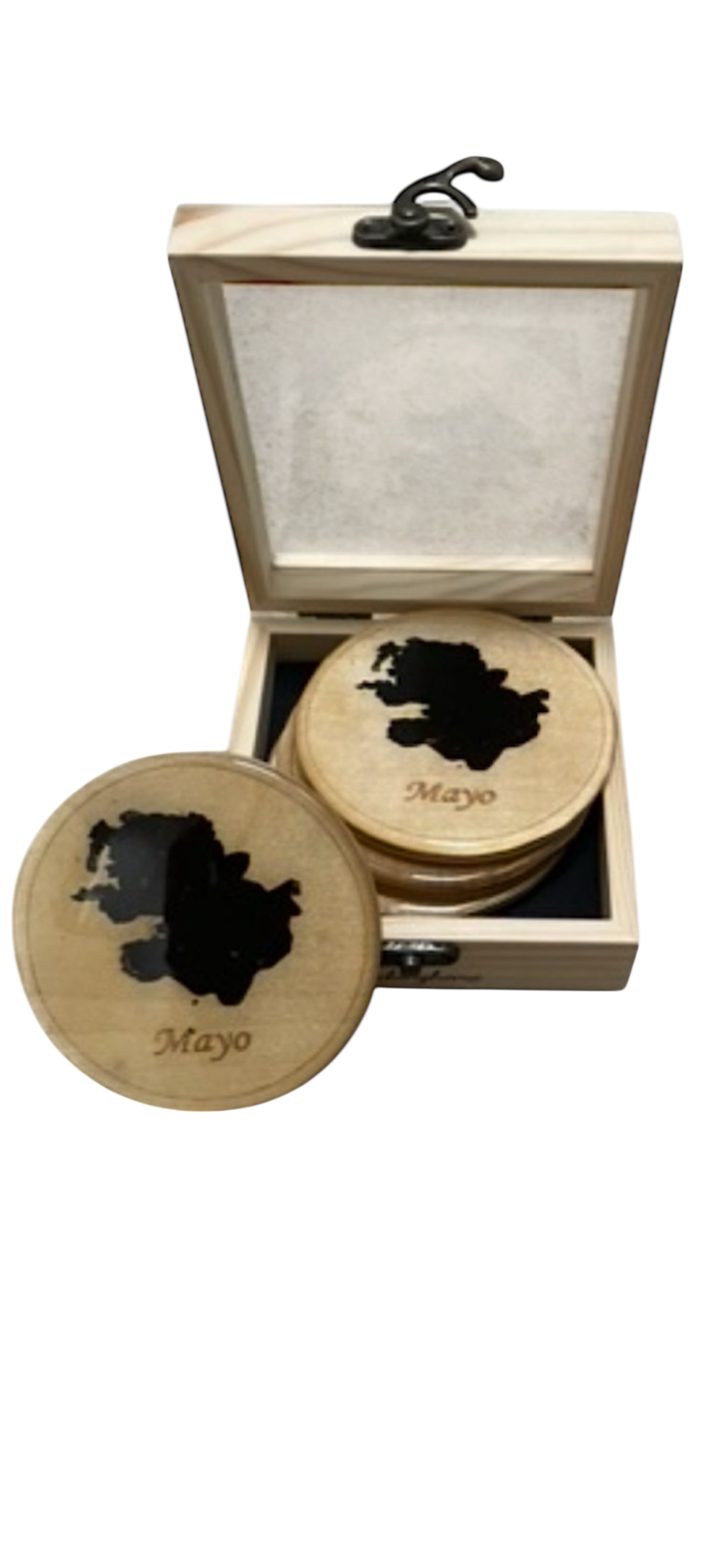 County Mayo soil 4 piece coaster set