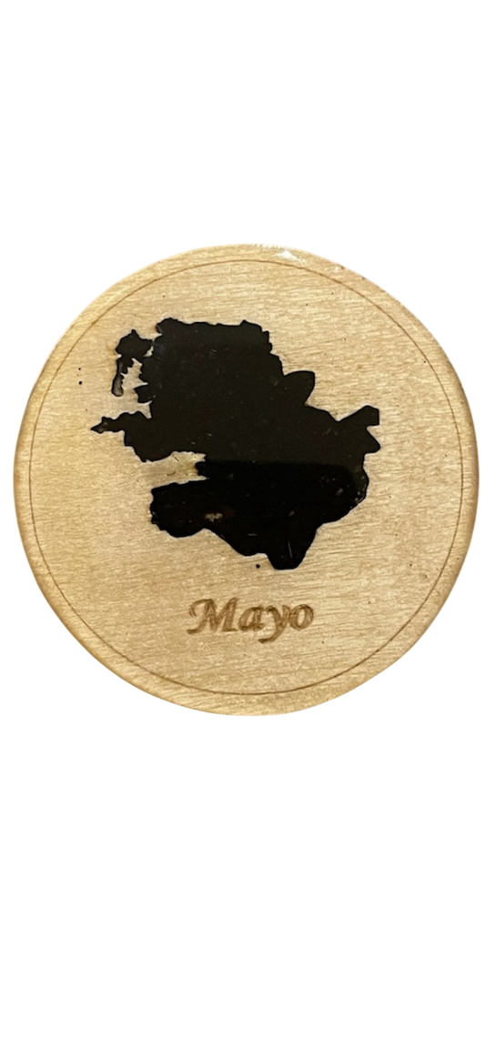 County Mayo soil 4 piece coaster set