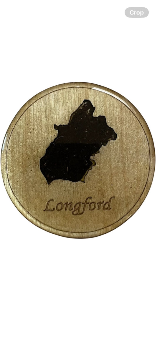 County Longford 4 piece coaster set