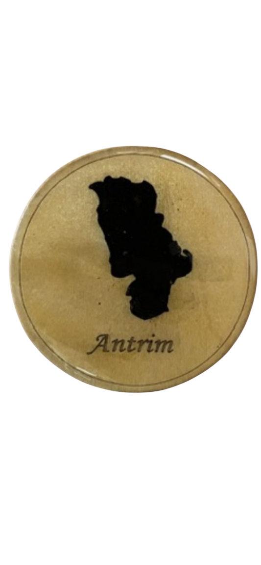 County Antrim 4 piece coaster set