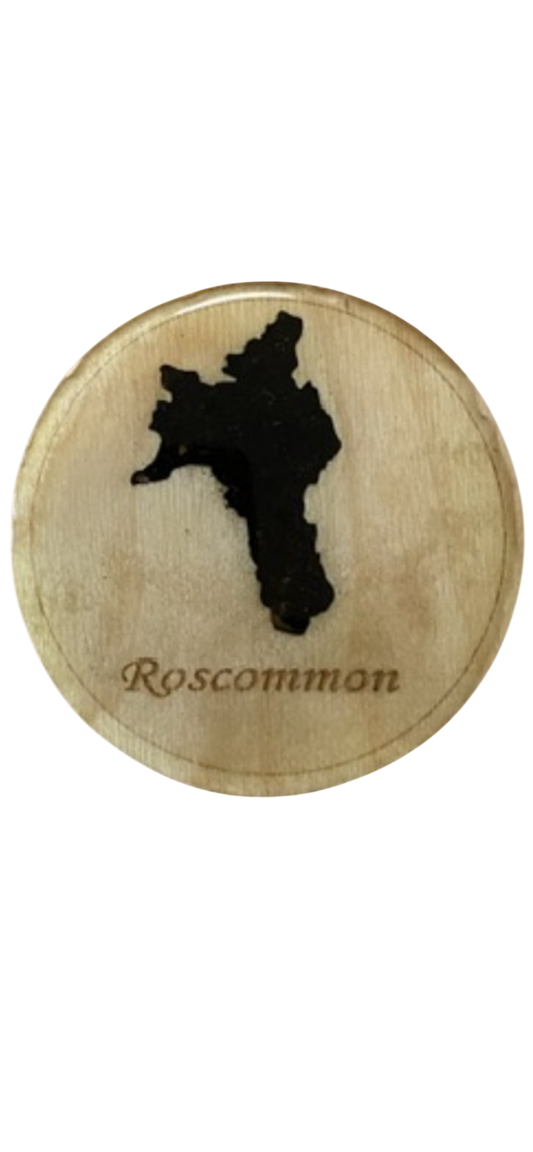 County Roscommon 4 piece coaster set