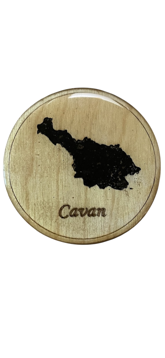 County Cavan 4 piece coaser set